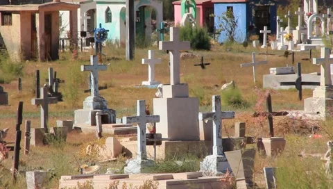 Cemetery 4 Stock Footage 1131792