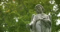 Cemetery angel. HD Footage