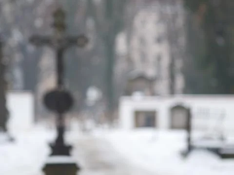 Cemetery background Stock Photos