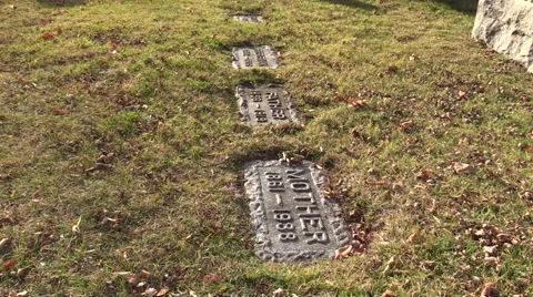 Cemetery Crawl Stock Footage 58318352