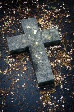Cemetery Cross Stock Photos