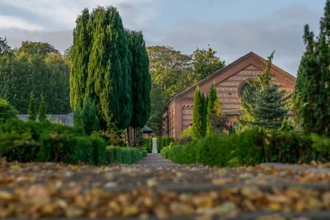 Cemetery in Denmark Stock Photos