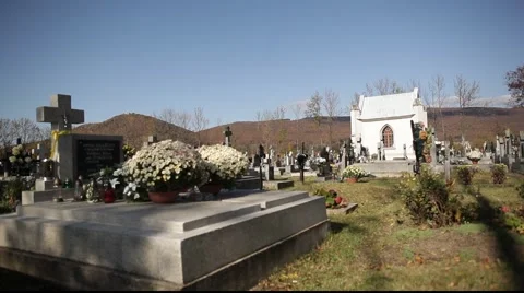 Cemetery Stock Footage 919681