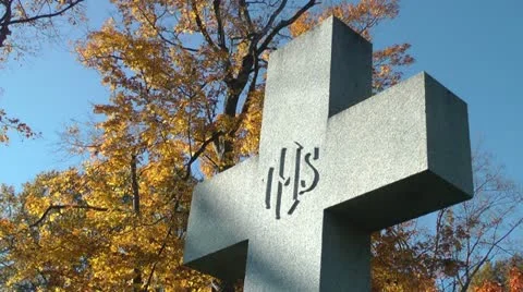 Cemetery Stock Footage 11024378