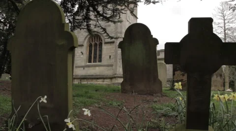 Cemetery Stock Footage 51730879