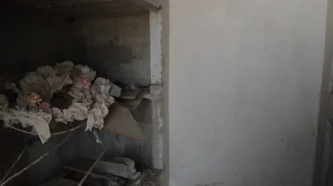 Cemetery Grave Yard, Empty Grave Stock Footage 47687168