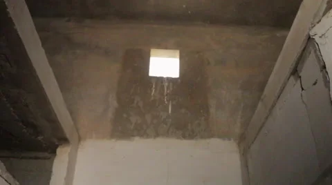 Cemetery Grave Yard, Open Crypt Stock Footage 47687356