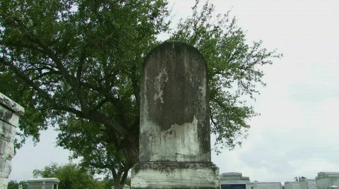 Cemetery Graves - 01 Stock Footage 652552