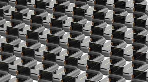 Cemetery Stock Illustration