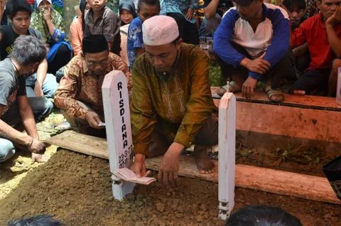 The cemetery Stock Photos
