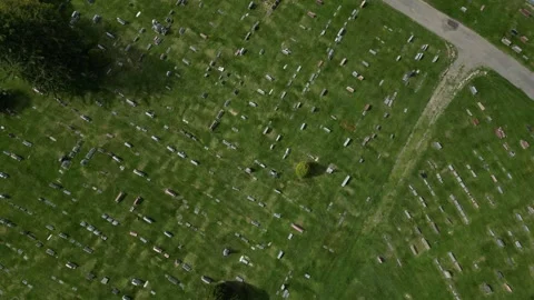 Cemetery in Pittsburgh Stock Footage 273822491