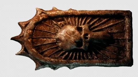 Cemetery Plate VJ Loop Stock Footage 162683634