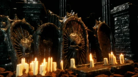 Cemetery Plate VJ Loop Stock Footage 162684195