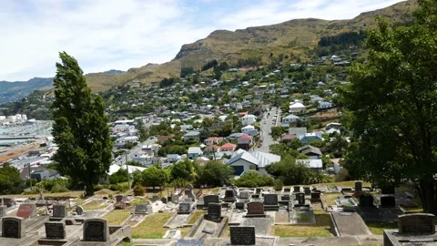 Cemetery Siren Stock Footage 147288426