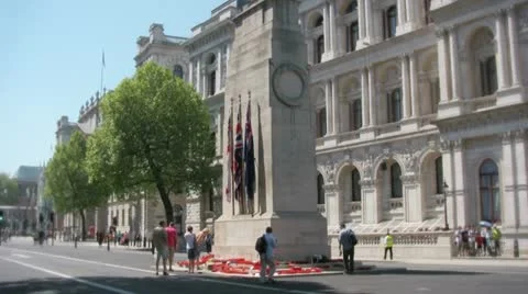 Cenotaph monument Stock Footage 11111433
