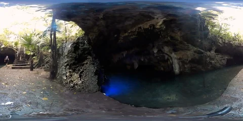 Cenote 360 Footage Stock-Footage 129972899