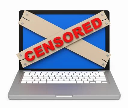 Censored Stock Illustration