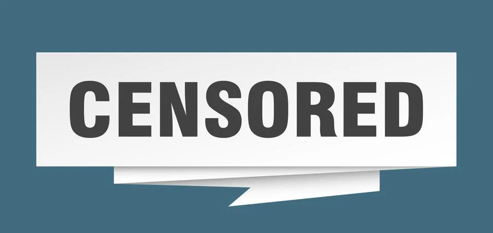 Censored Ilustración de archivo