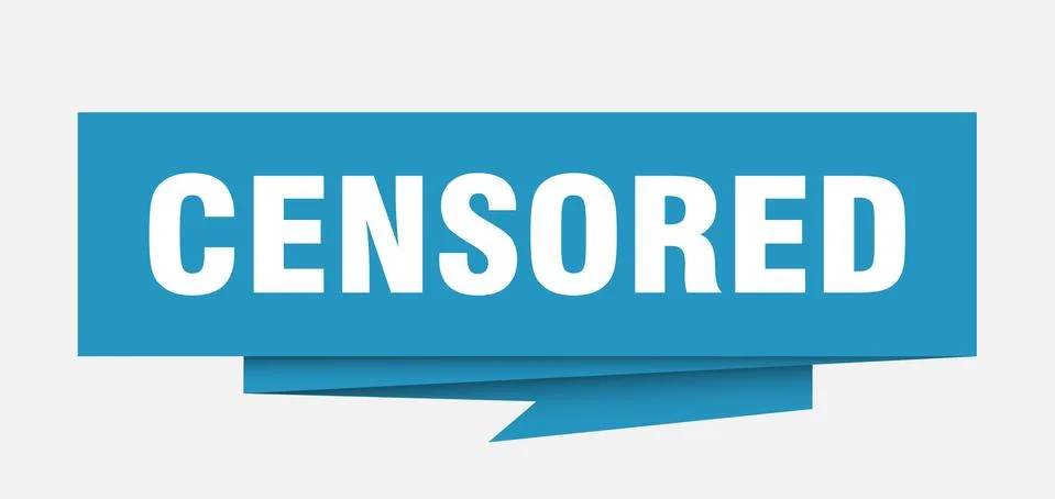 Censored Stock Illustration