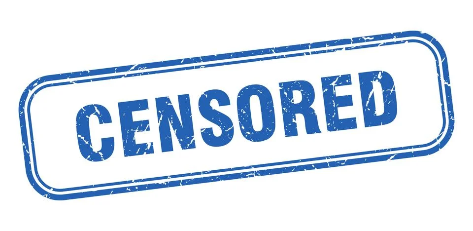 Censored Stock Illustration