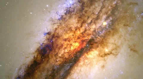 Centaurus A galaxy, HST view Stock Footage 11628787