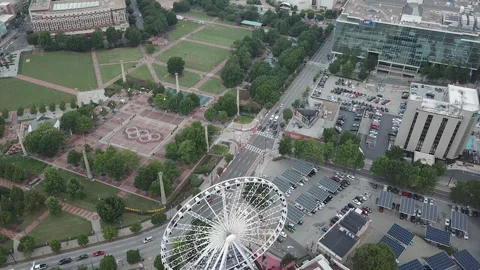 Centennial Olympic Ferris Stockbeeldmateriaal 137979140