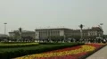 Center of Beijing, China, Gate to Forbidden City, Tiananmen Square, Crowds HD Footage