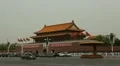 Center of Beijing, China, Gate to Forbidden City, Tiananmen Square, Crowds HD Footage