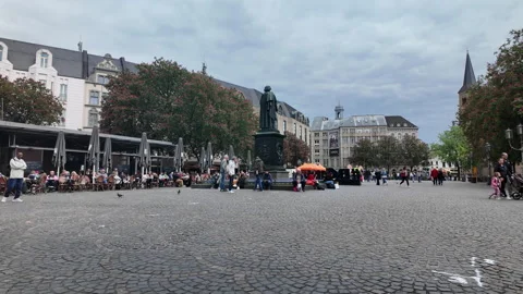 Center of Bonn Germany Stock Footage 336340108