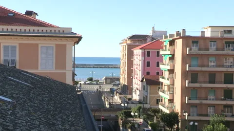 The center of Chiavari Stock Footage 61754251