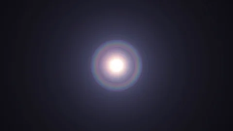 Center flickering star sun lights optical lens flares shiny animation art Stock Footage 85504564