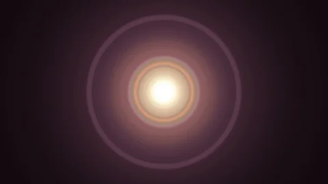 Center flickering star sun lights optical lens flares shiny animation art Stock Footage 85597501