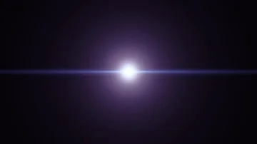 Center flickering star sun lights optical lens flares shiny animation art Stock Footage 85605833