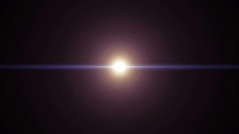 Center flickering star sun lights optical lens flares shiny animation art Stock Footage 85606065