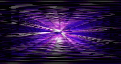 In the center of the frame, luminous waves of blue and purple converge against Stock Footage 144674520