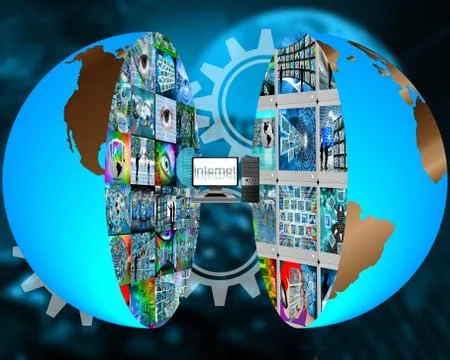 Center Stock Illustration