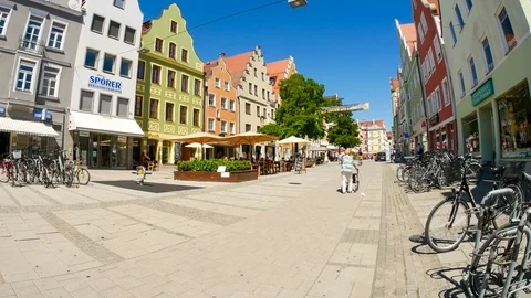 The center of Ingolstadt Stock-Footage 70018976