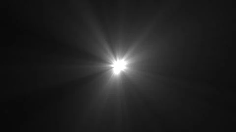Center light rays animation on black background . Stock Footage 327734401