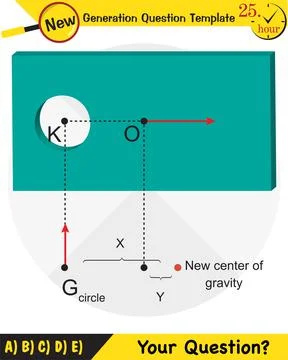 Center of mass Stock Illustration
