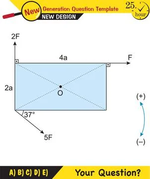 Center of mass Illustrazione stock