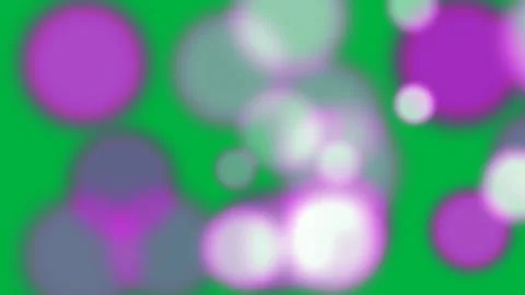 Center orb pulling magenta orbs inward overlapping into column forming bloom on Stock Footage 333630659