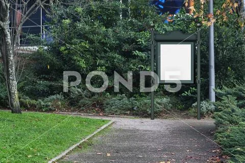 Center Park Mockup Template PSD