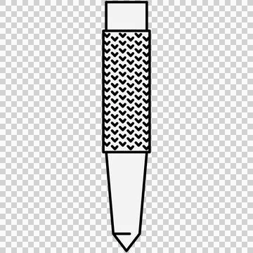 Center punch Illustration