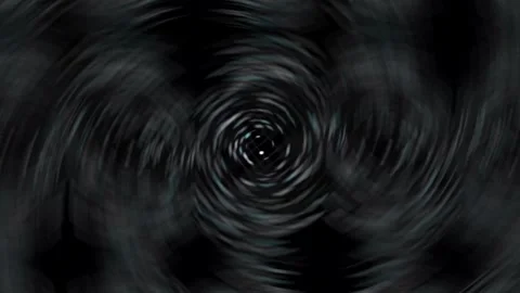 Center Rotation Circular Motion Grunge Dots 4K Overlay Black Background Stock-Footage 289915087