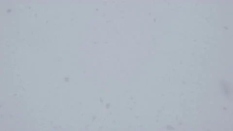In the center of a snow cyclone. Solid wall of snow. Cataclysms around the globe Stock Footage 171856489