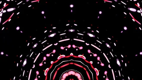 Center of stage kaleidoscopic vj loop Stock Footage 71256011