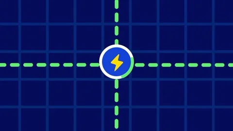 Centered Energy Node Stock Footage 336062367