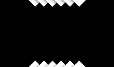 Centered frame created by overlaping shapes in black background Stock Illustration