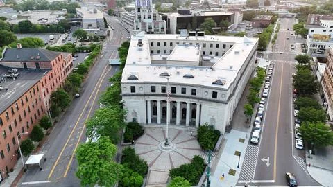Centered in the Middle - Syracuse, NY Stock-Fotos