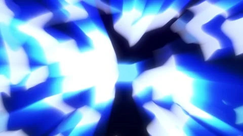 Centered rays of light on a dark background. Animation of sky light from the Stock Footage 304617308